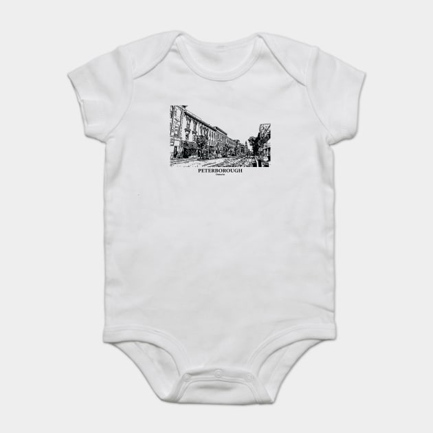 Peterborough - Ontario Baby Bodysuit by Lakeric